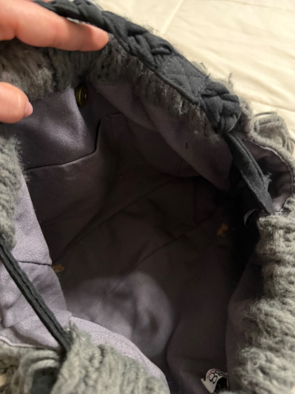 Gray  bag - Picture 3 of 3